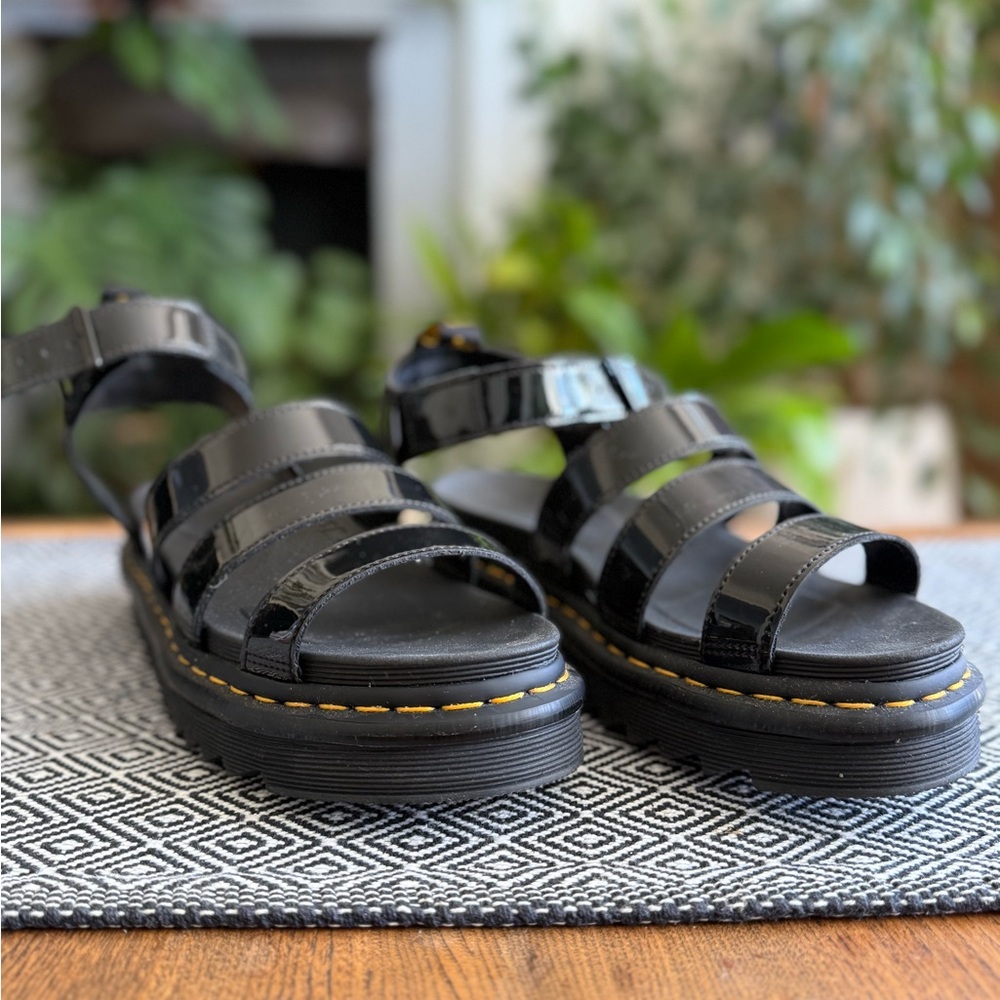 Dr. Martens Black Blaire Sandals
